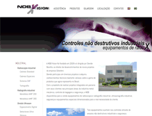 Tablet Screenshot of ndbvision.com